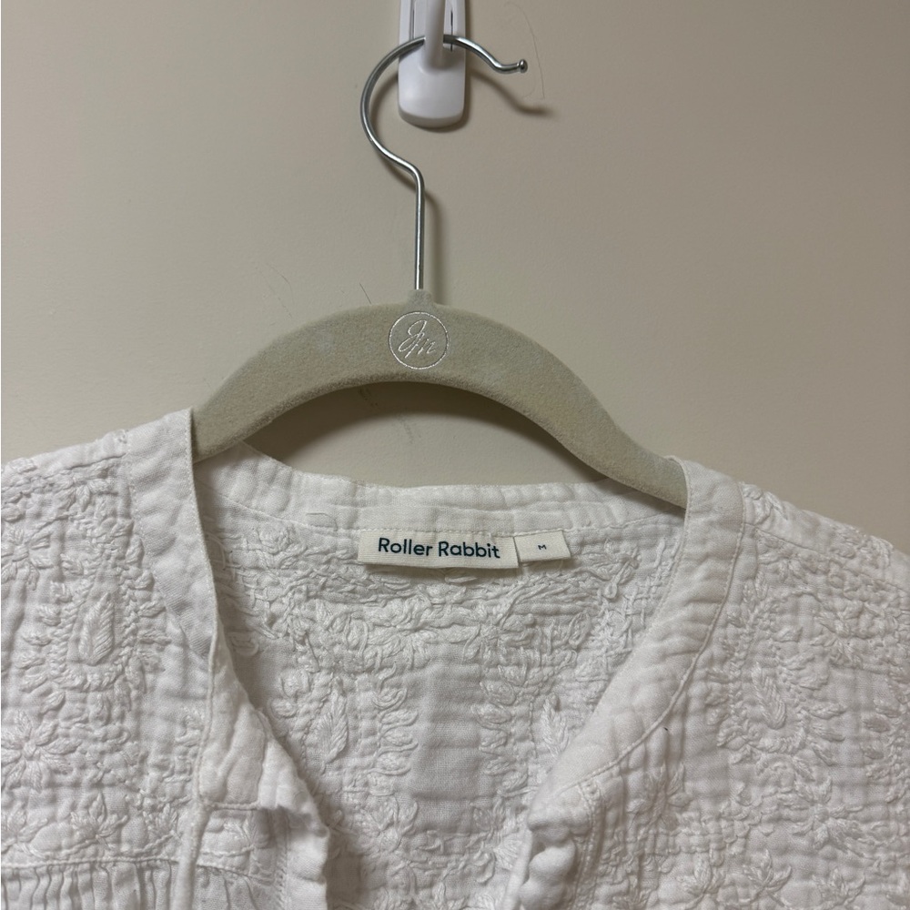 Roberta Roller Rabbit Tunic, White, Medium - image 2